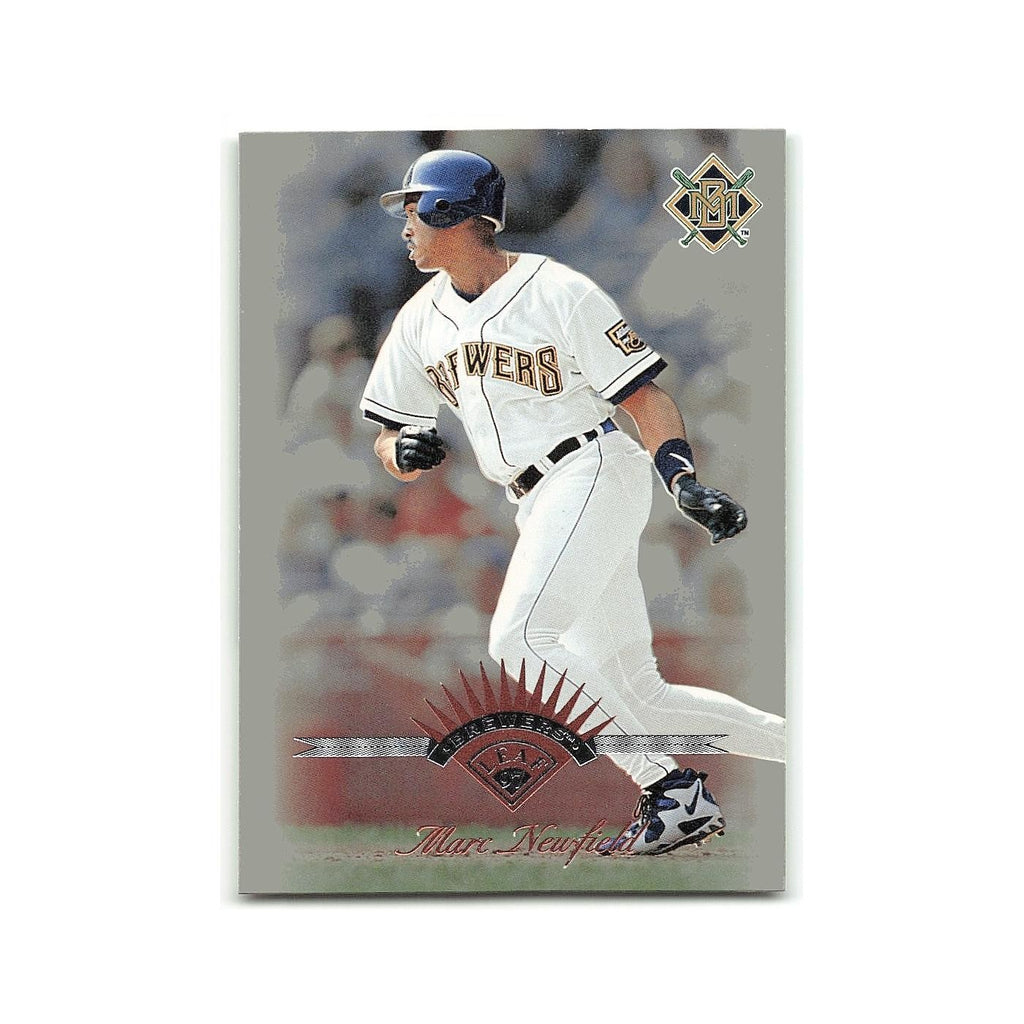 Marc Newfield 1997 Leaf #95 Milwaukee Brewers Baseball Card NM