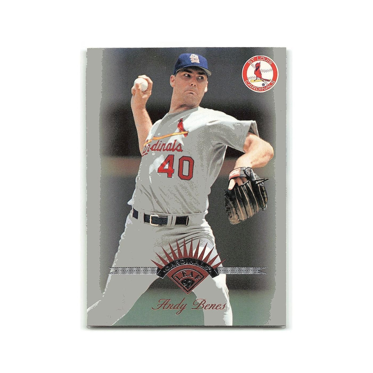 Andy Benes 1997 Leaf #90 St. Louis Cardinals Baseball Card NM