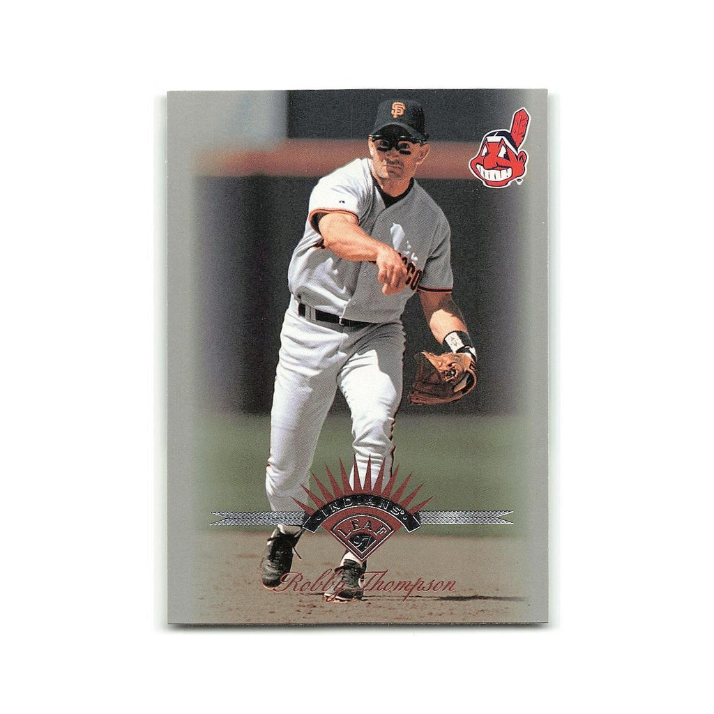 Robby Thompson 1997 Leaf #112 Cleveland Indians Baseball Card NM