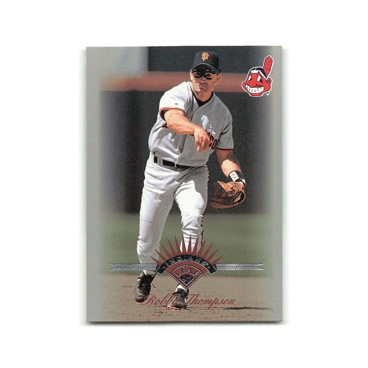 Robby Thompson 1997 Leaf #112 Cleveland Indians Baseball Card NM