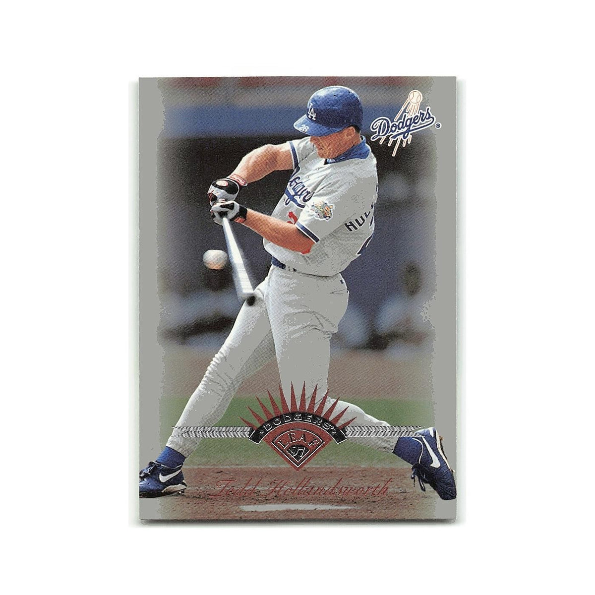 Todd Hollandsworth 1997 Leaf #58 Los Angeles Dodgers Baseball Card NM