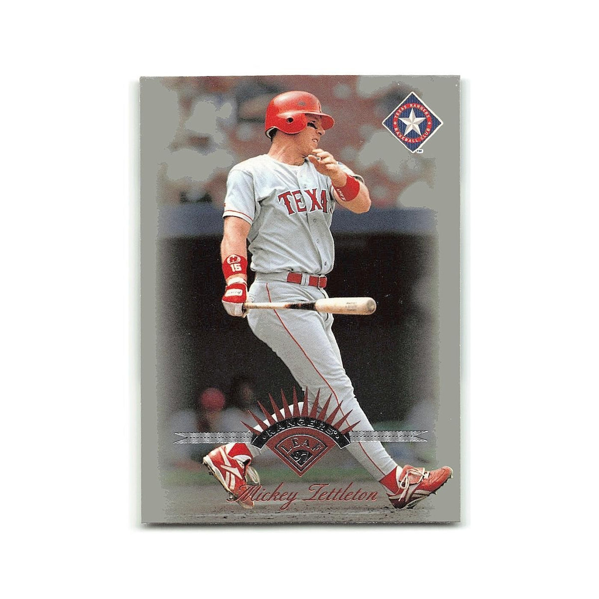 Mickey Tettleton 1997 Leaf #62 Texas Rangers Baseball Card NM