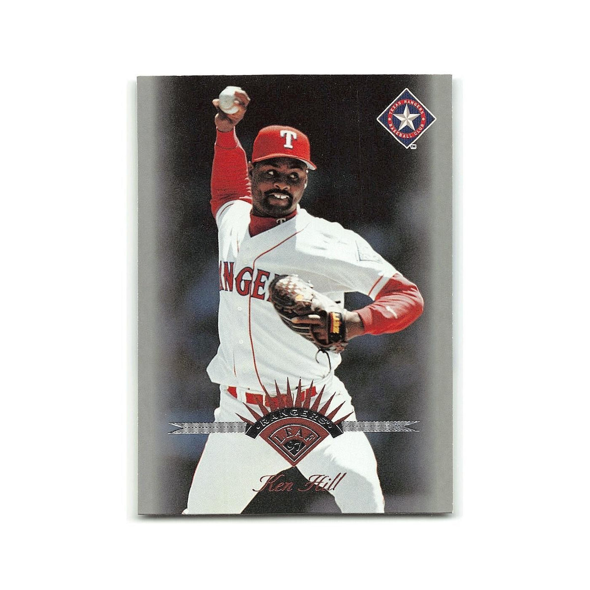 Ken Hill 1997 Leaf #148 Texas Rangers Baseball Card NM