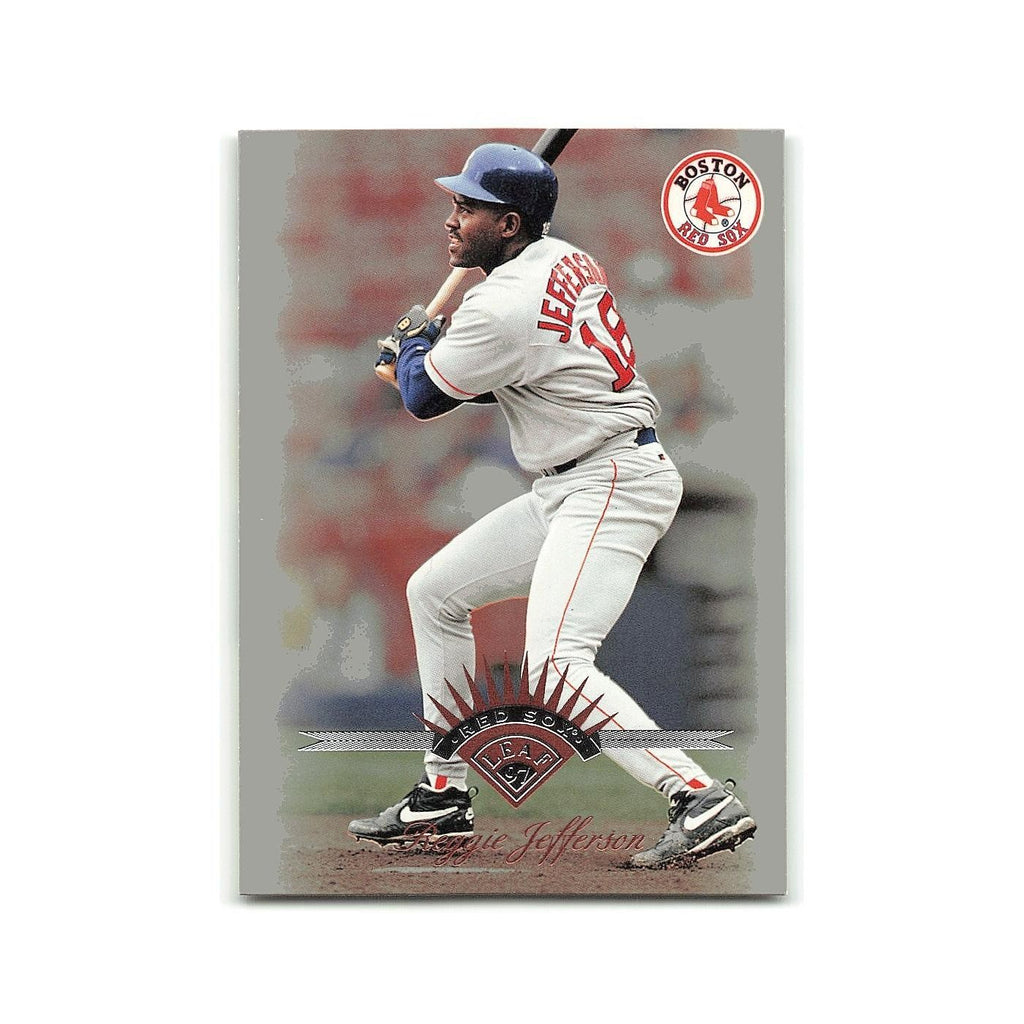 Reggie Jefferson 1997 Leaf #91 Boston Red Sox Baseball Card NM