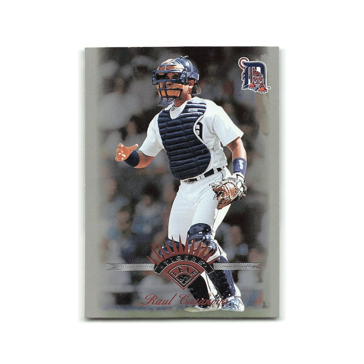 Raul Casanova 1997 Leaf #53 Detroit Tigers Baseball Card NM