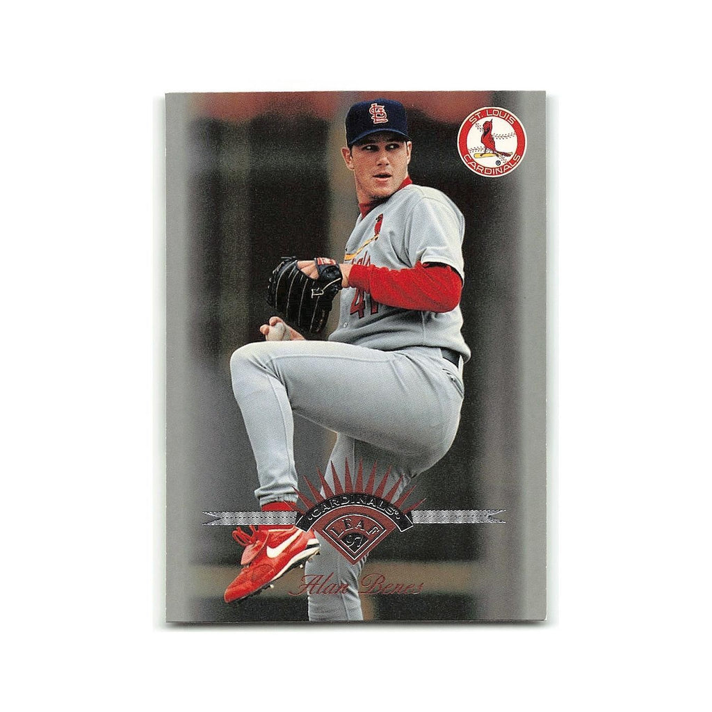 Alan Benes 1997 Leaf #104 St. Louis Cardinals Baseball Card NM