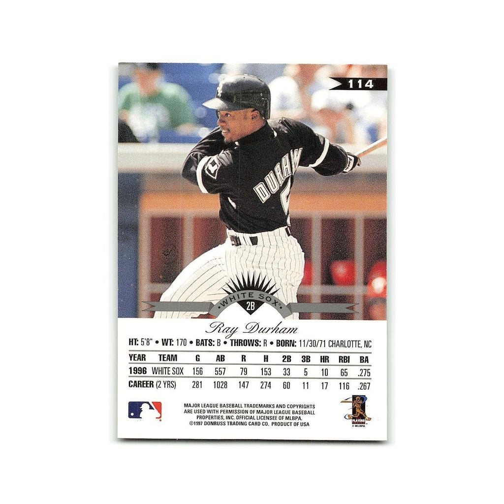 Ray Durham 1997 Leaf #114 Chicago White Sox Baseball Card NM