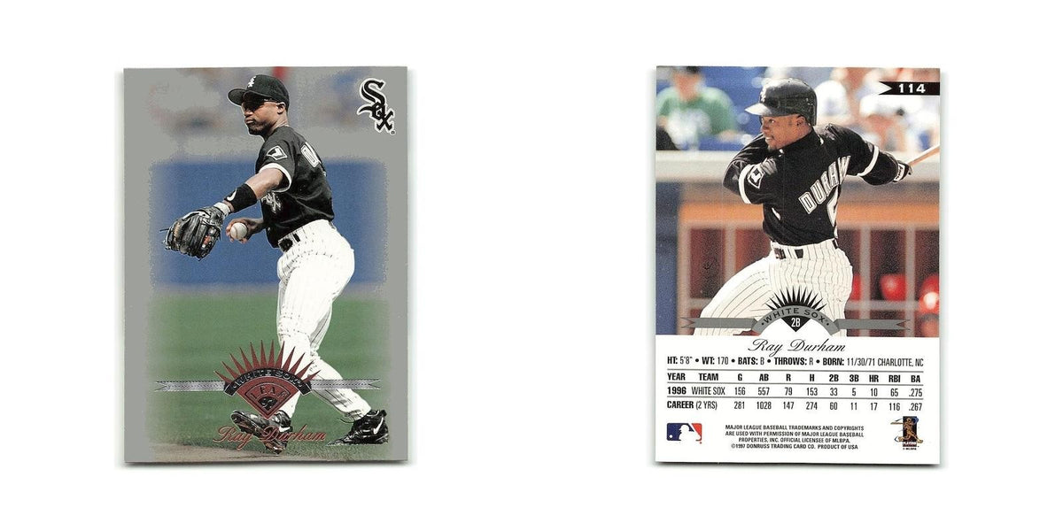 Ray Durham 1997 Leaf #114 Chicago White Sox Baseball Card NM