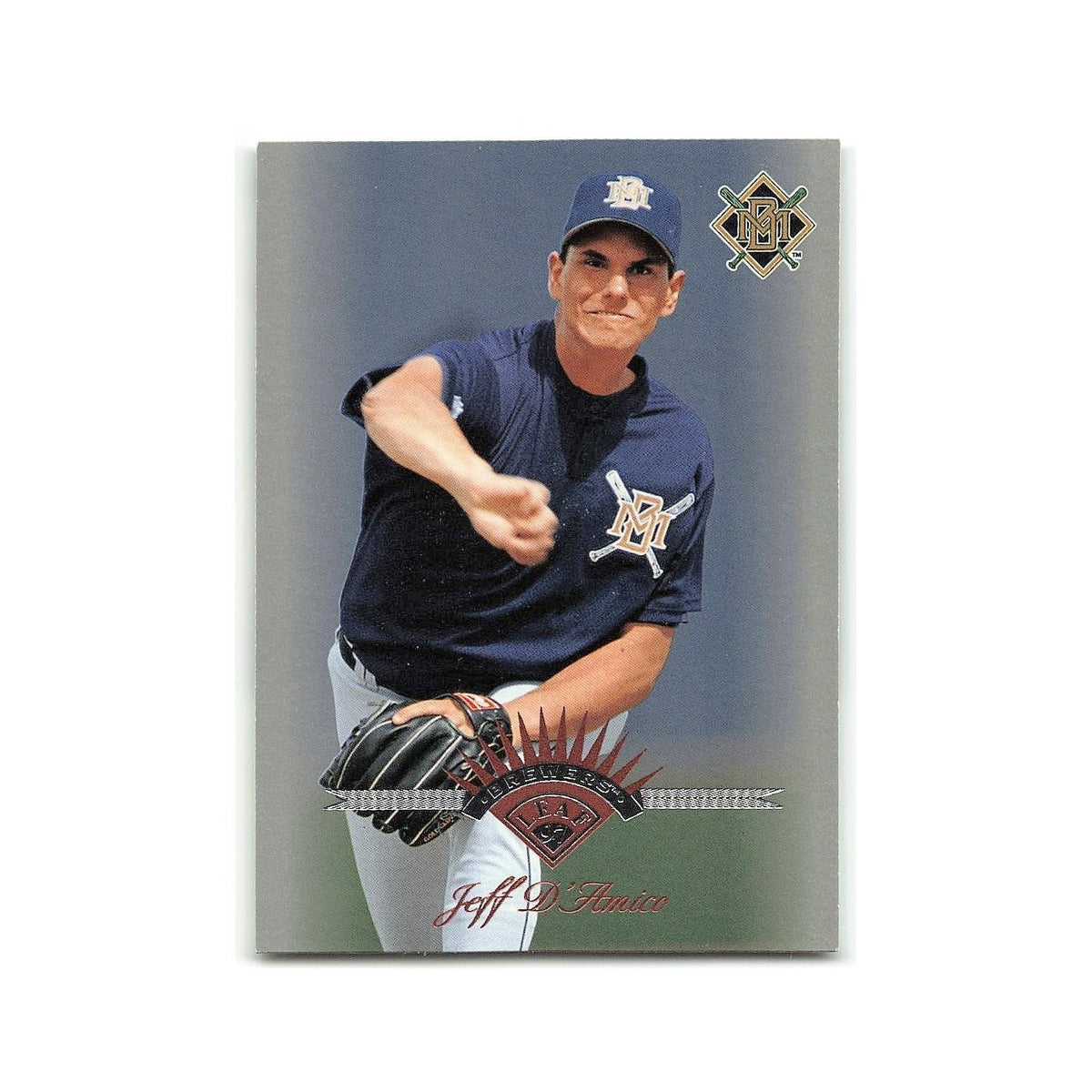 Jeff D'Amico 1997 Leaf #3 Milwaukee Brewers Baseball Card NM