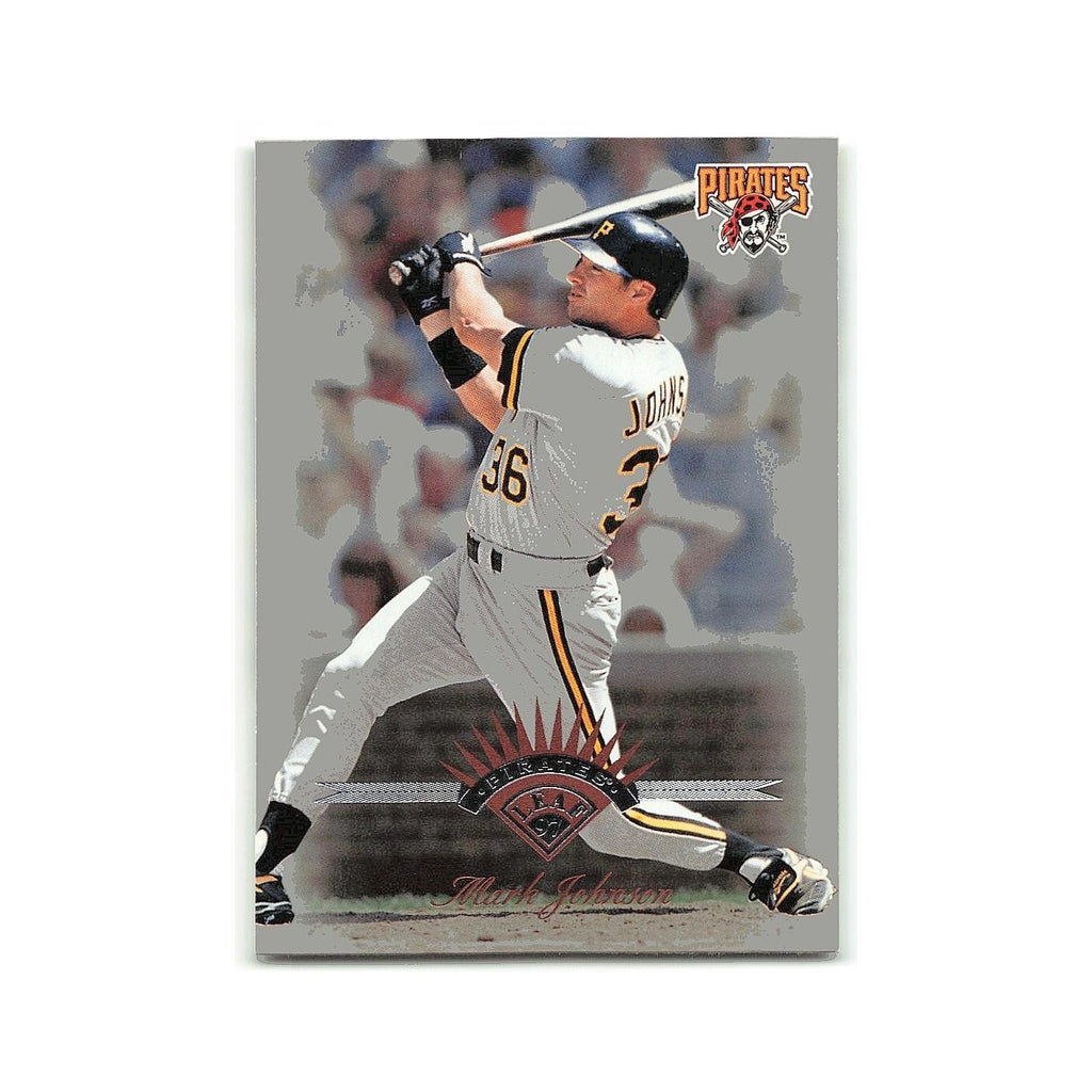Mark Johnson 1997 Leaf #119 Pittsburgh Pirates Baseball Card NM