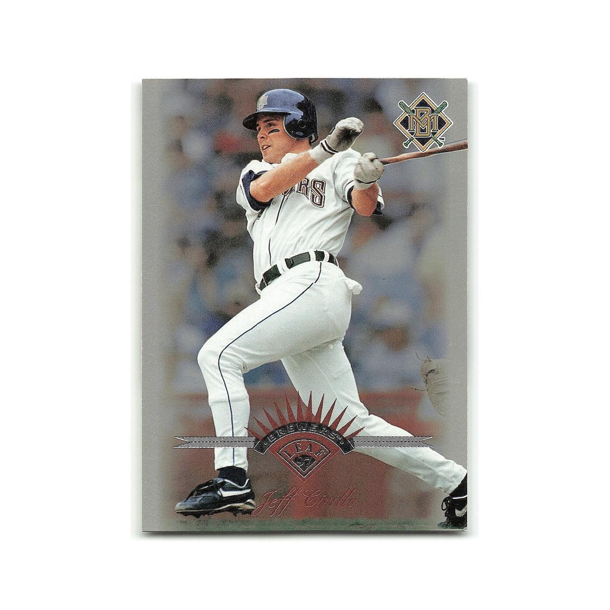 Jeff Cirillo 1997 Leaf #115 Milwaukee Brewers Baseball Card NM