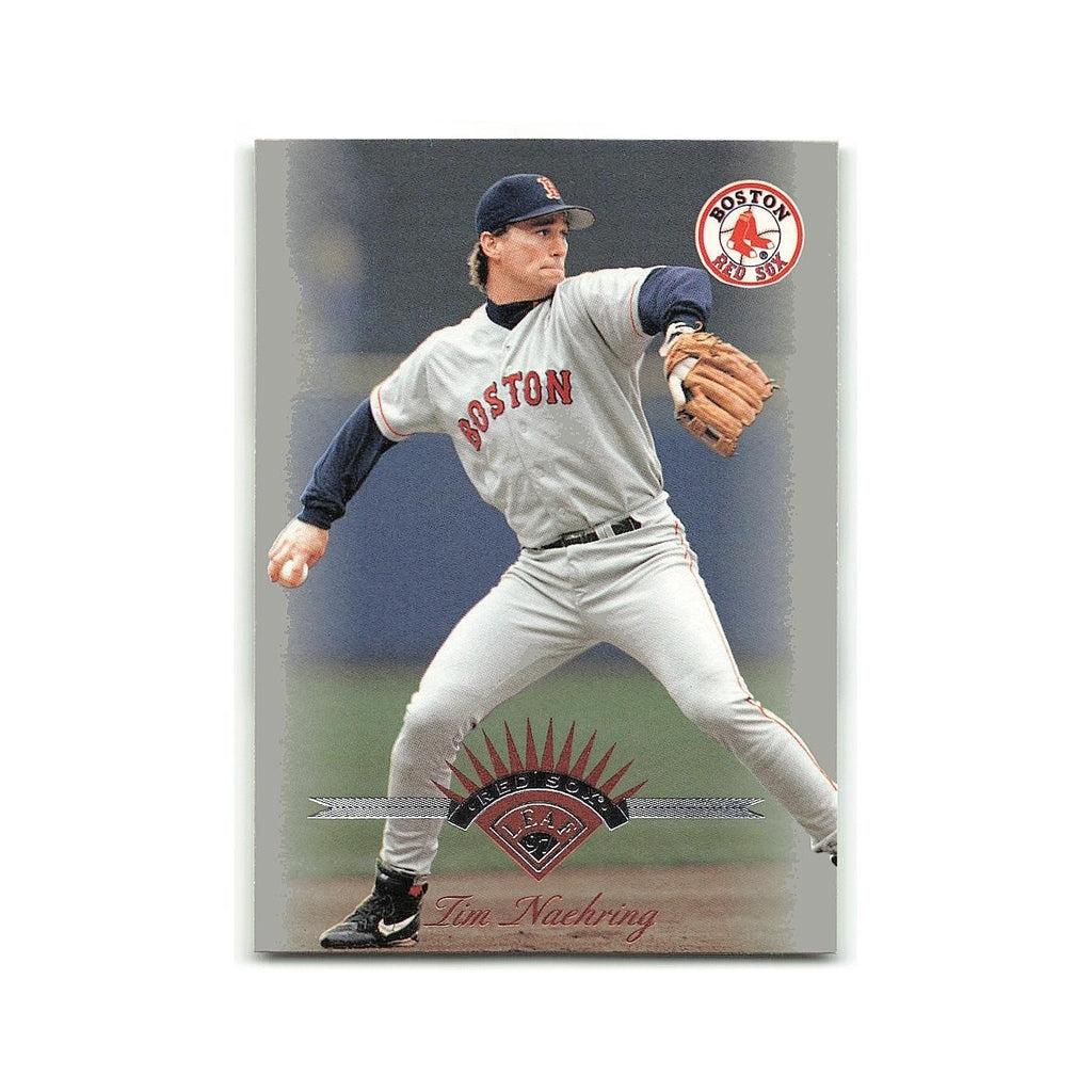 Tim Naehring 1997 Leaf #39 Boston Red Sox Baseball Card NM