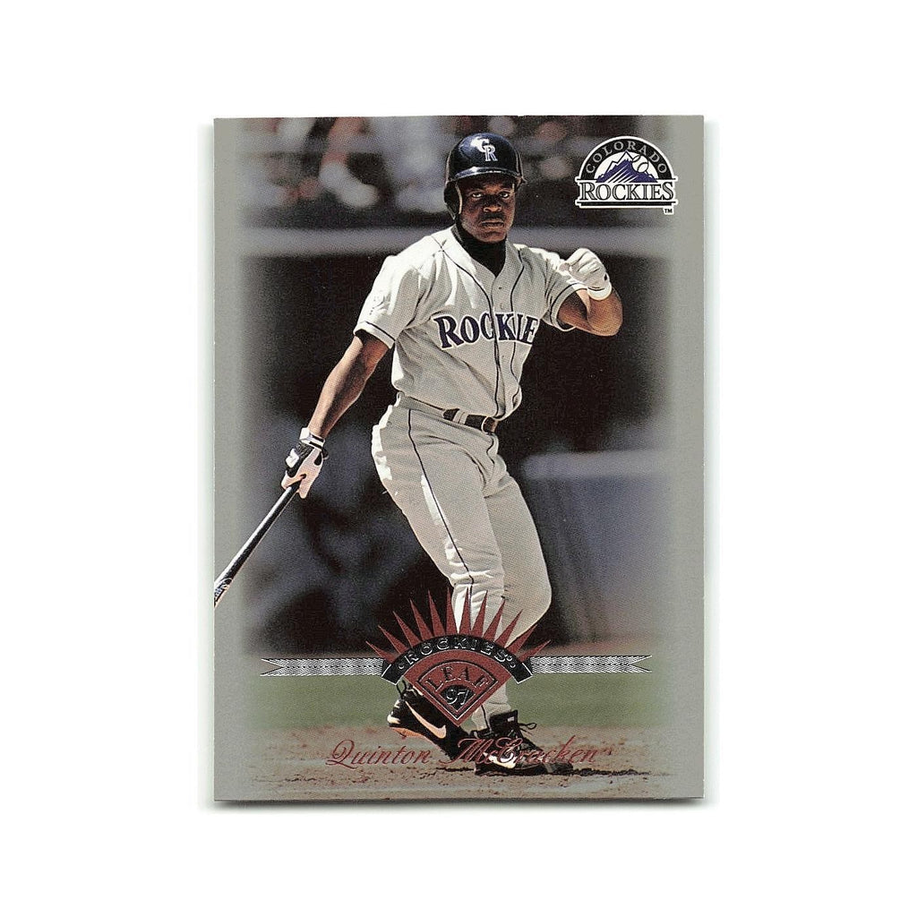 Quinton McCracken 1997 Leaf #21 Colorado Rockies Baseball Card NM