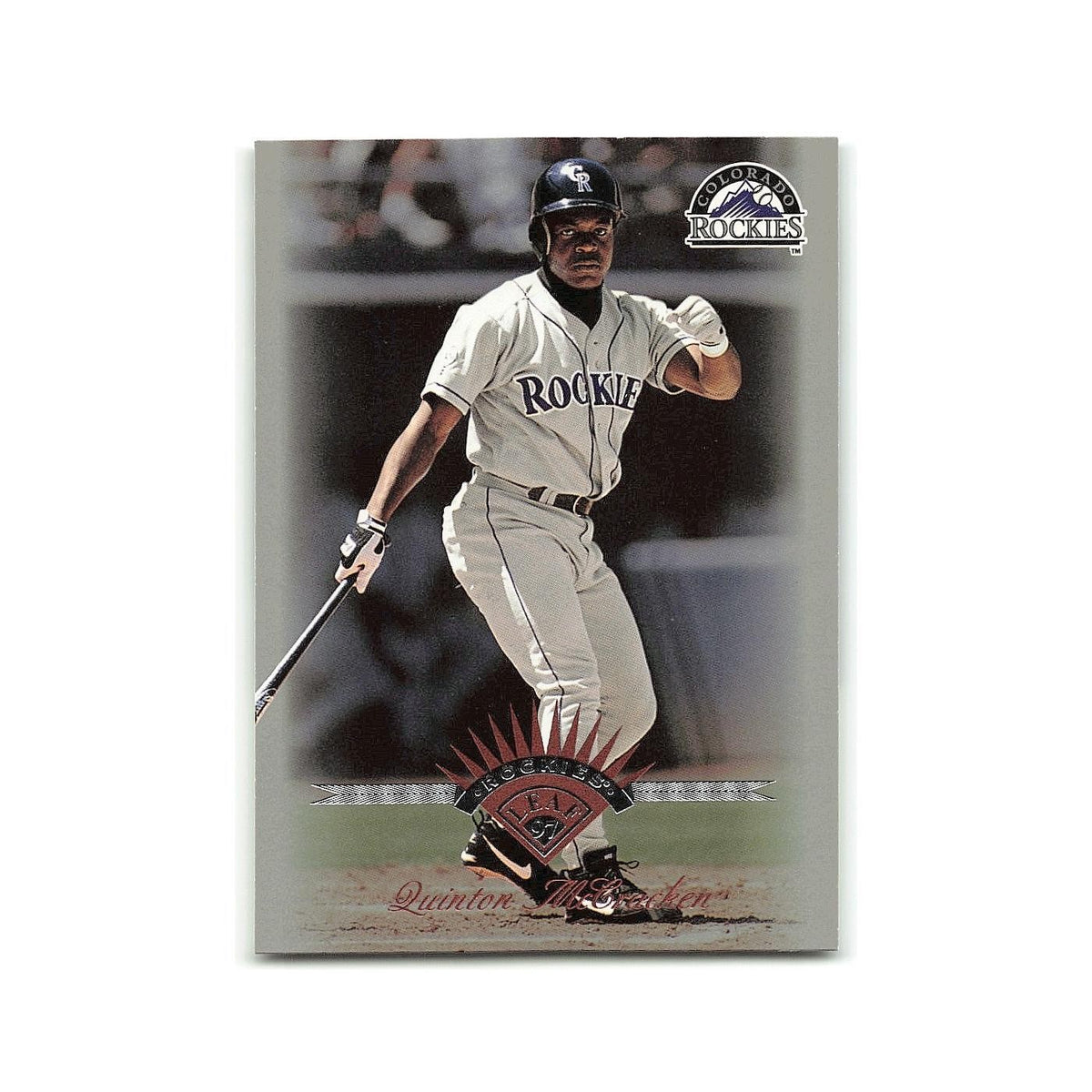 Quinton McCracken 1997 Leaf #21 Colorado Rockies Baseball Card NM