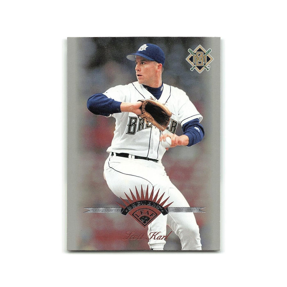 Scott Karl 1997 Leaf #74 Milwaukee Brewers Baseball Card NM