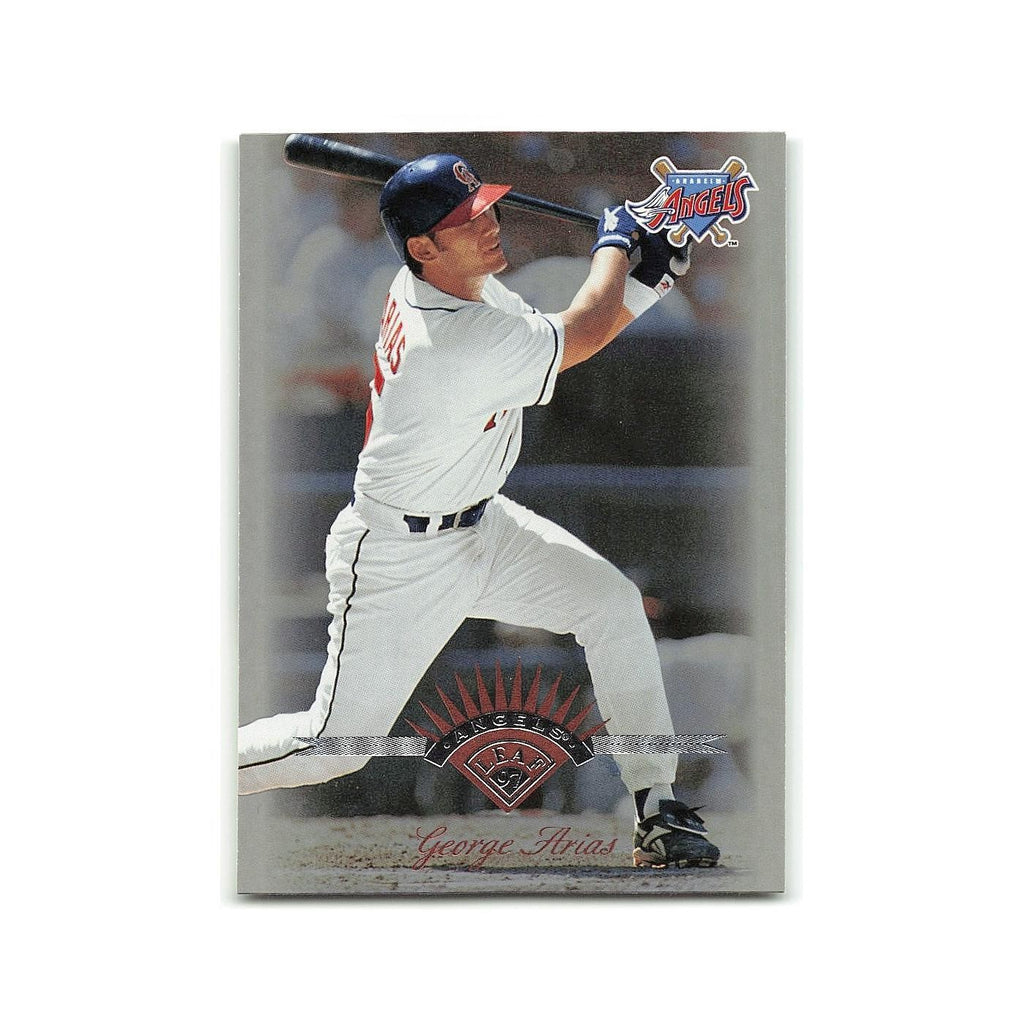 George Arias 1997 Leaf #4 Anaheim Angels Baseball Card NM