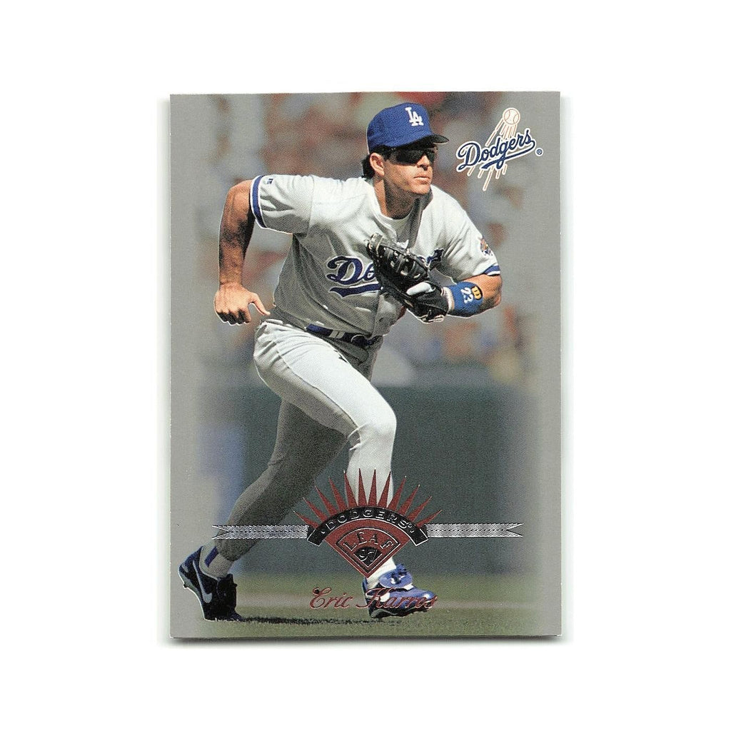 Eric Karros 1997 Leaf #72 Los Angeles Dodgers Baseball Card NM