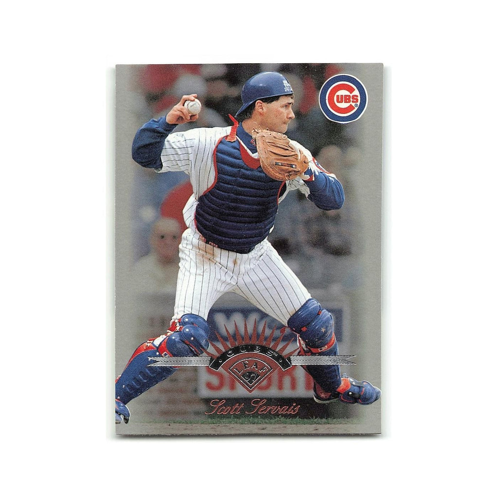 Scott Servais 1997 Leaf #66 Chicago Cubs Baseball Card NM