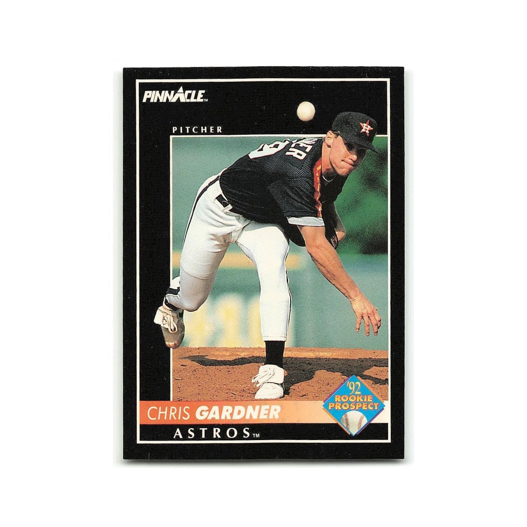 Chris Gardner Rookie 1992 Pinnacle #599 Houston Astros Baseball Card NM
