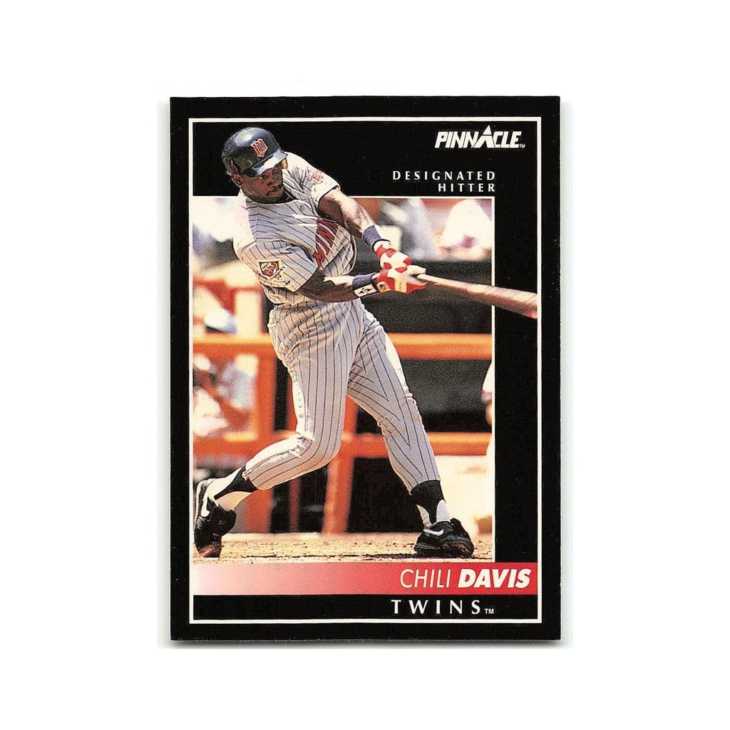 Chili Davis 1992 Pinnacle #46 Minnesota Twins Baseball Card NM