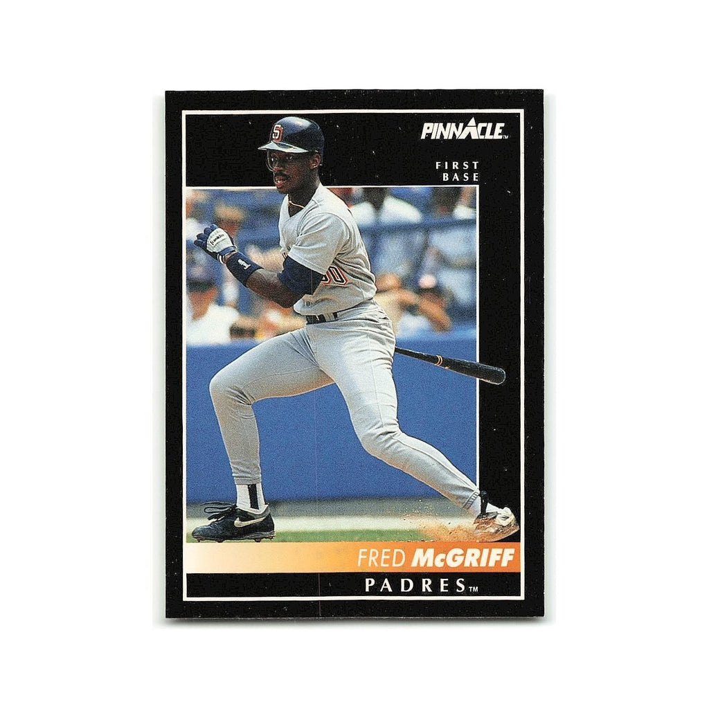 Fred McGriff 1992 Pinnacle #112 San Diego Padres Baseball Card NM