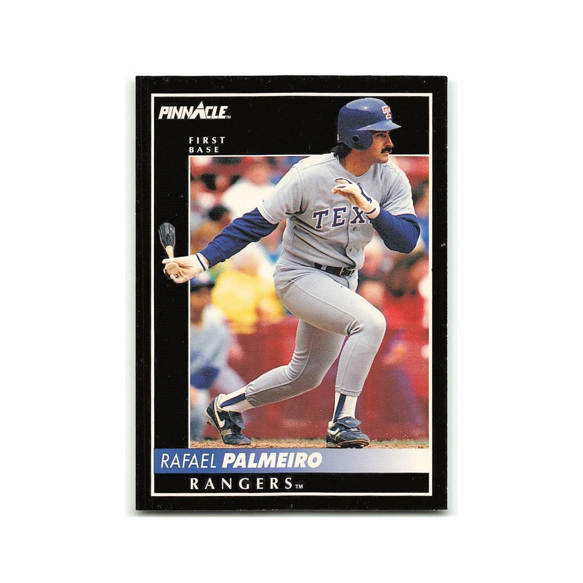 Rafael Palmeiro 1992 Pinnacle #35 Texas Rangers Baseball Card NM