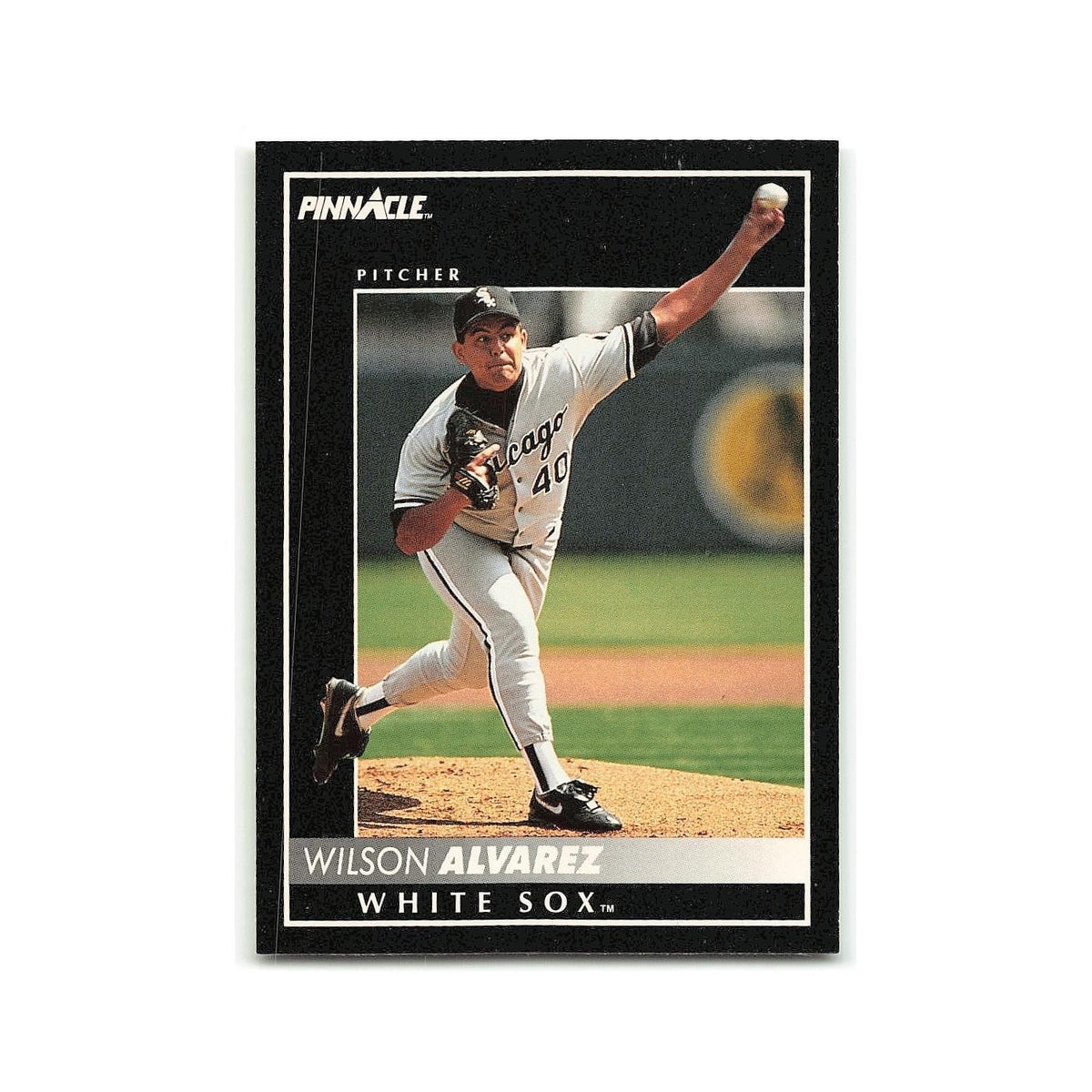 Wilson Alvarez 1992 Pinnacle #192 Chicago White Sox Baseball Card NM