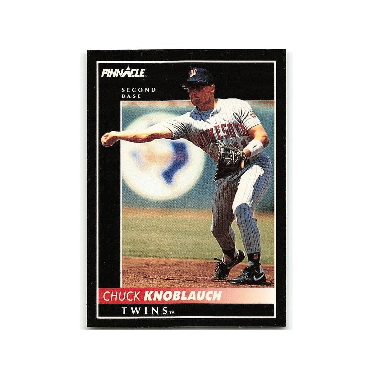 Chuck Knoblauch 1992 Pinnacle #119 Minnesota Twins Baseball Card NM