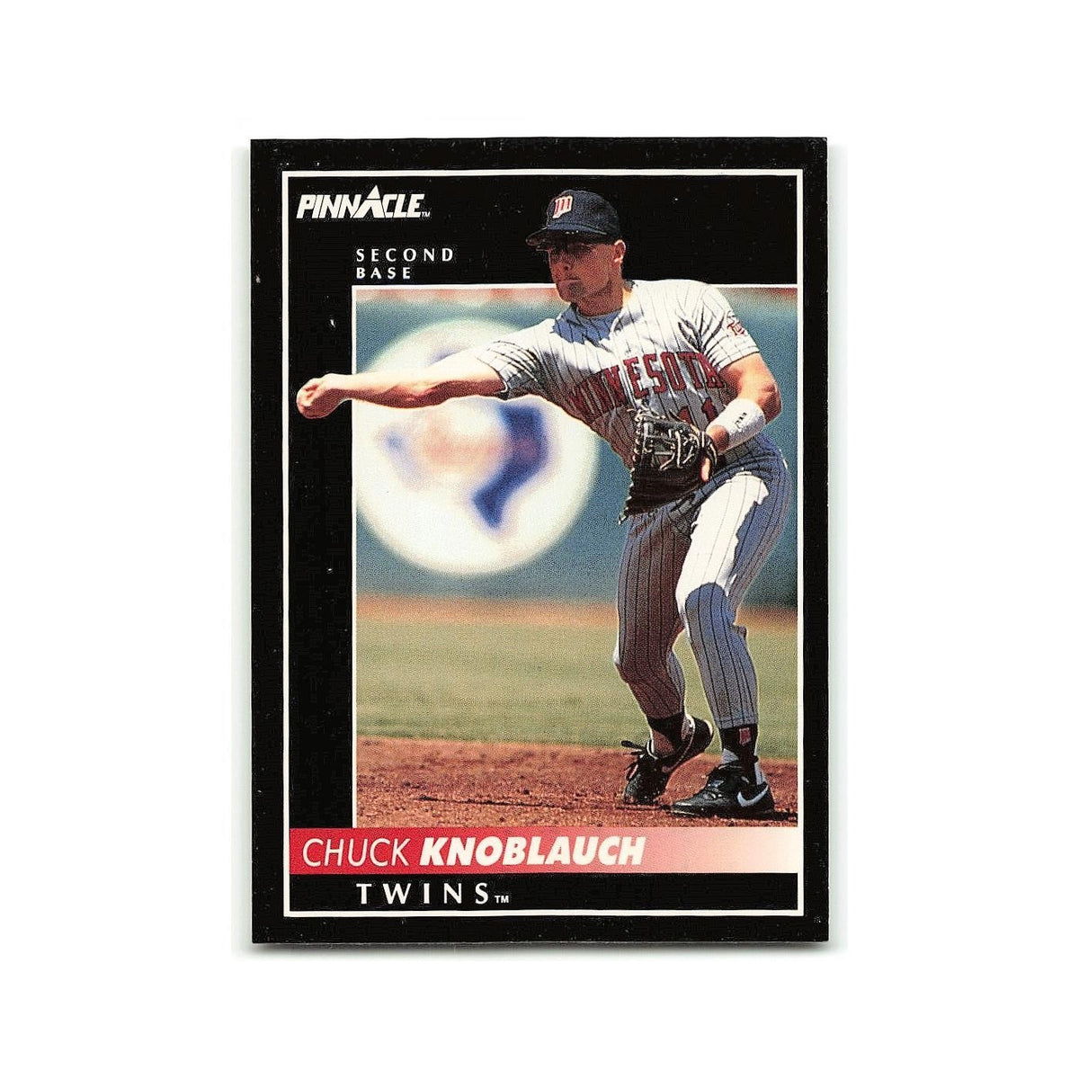 Chuck Knoblauch 1992 Pinnacle #119 Minnesota Twins Baseball Card NM
