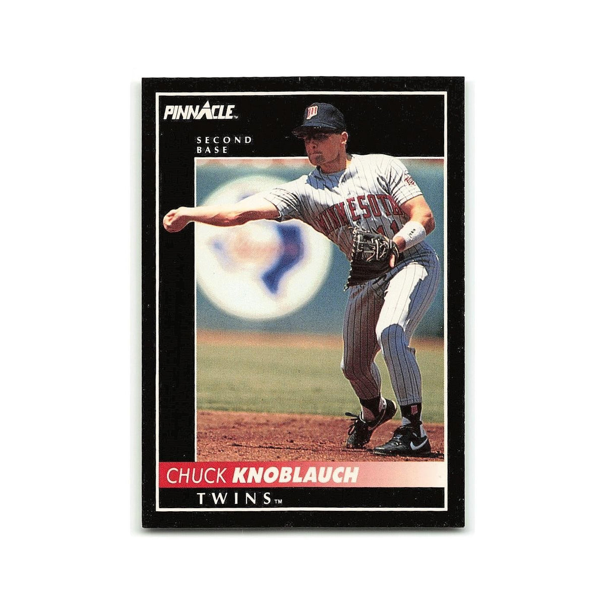 Chuck Knoblauch 1992 Pinnacle #119 Minnesota Twins Baseball Card NM