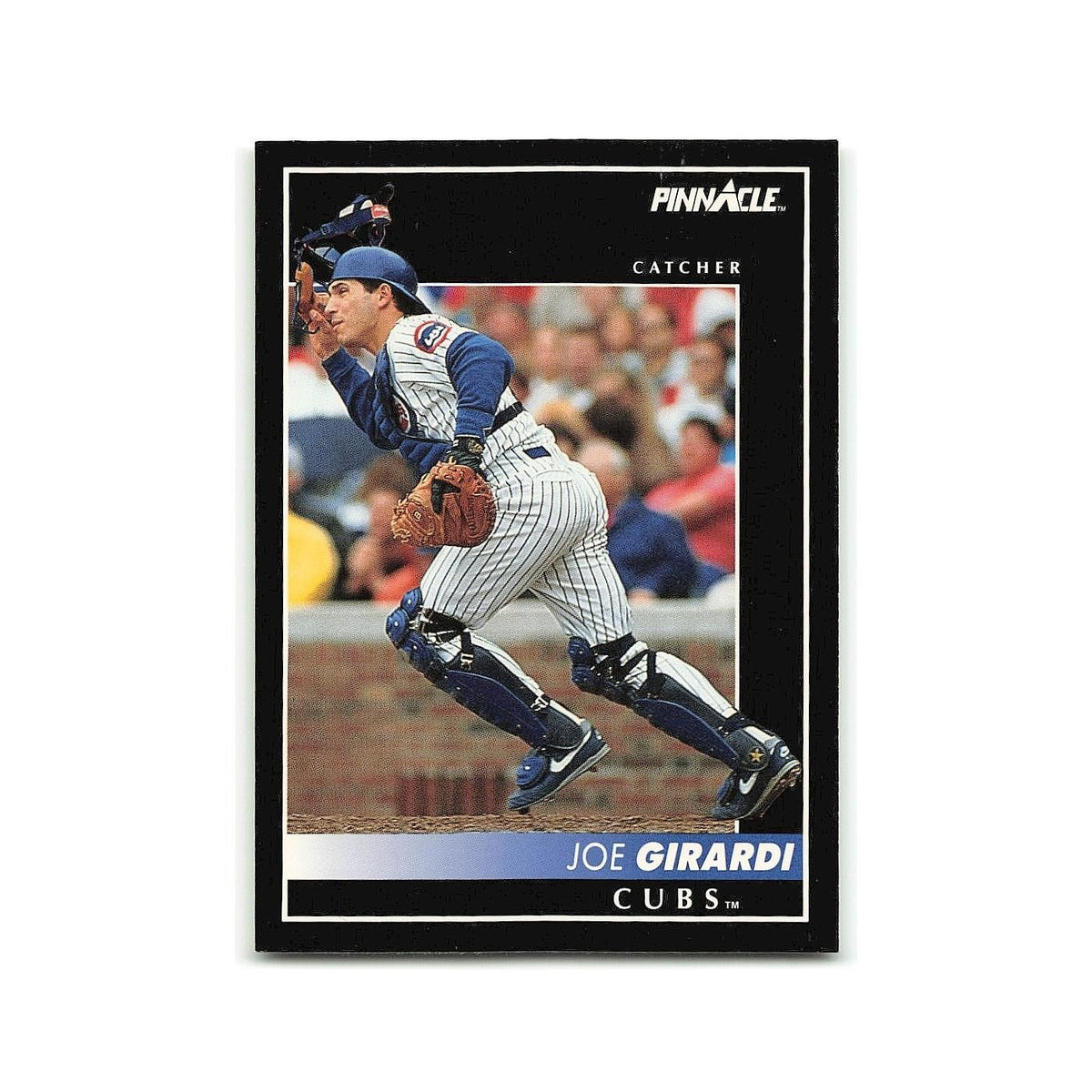Joe Girardi 1992 Pinnacle #498 Chicago Cubs Baseball Card NM