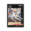 Lonnie Smith 1992 Pinnacle #465 Atlanta Braves Baseball Card NM