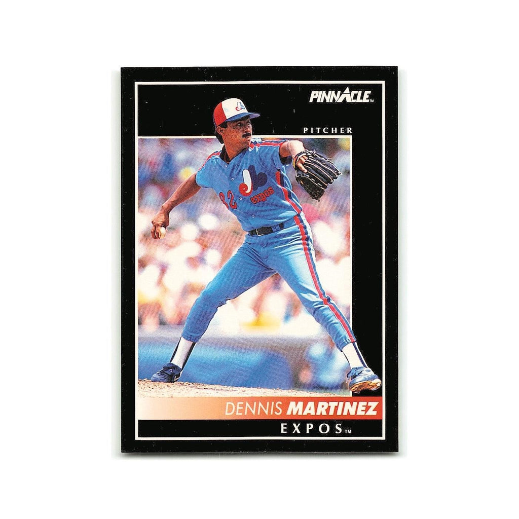 Dennis Martinez 1992 Pinnacle #77 Montreal Expos Baseball Card NM