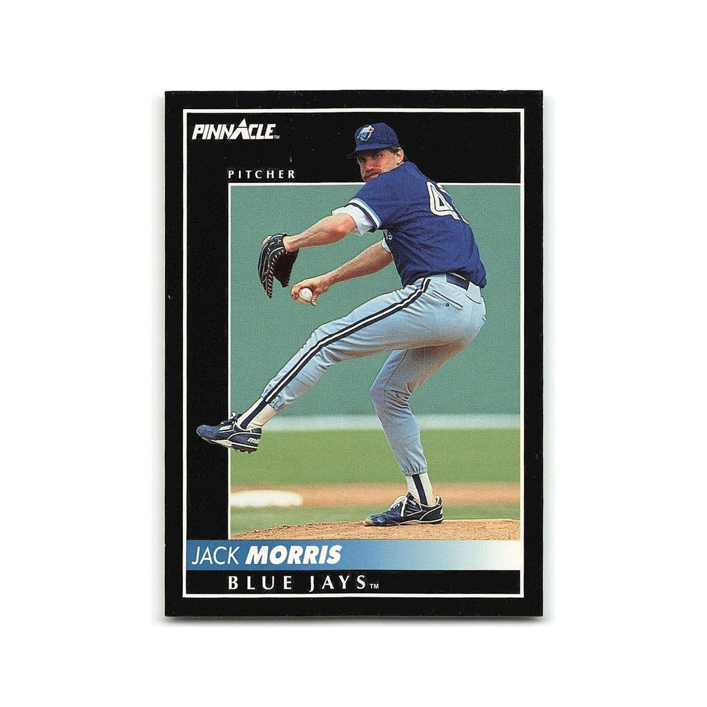 Jack Morris 1992 Pinnacle #483 Toronto Blue Jays Baseball Card NM