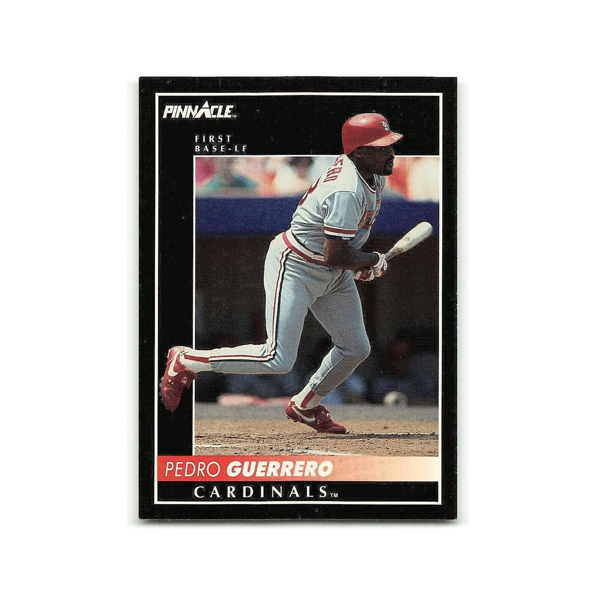 Pedro Guerrero 1992 Pinnacle #392 St. Louis Cardinals Baseball Card NM
