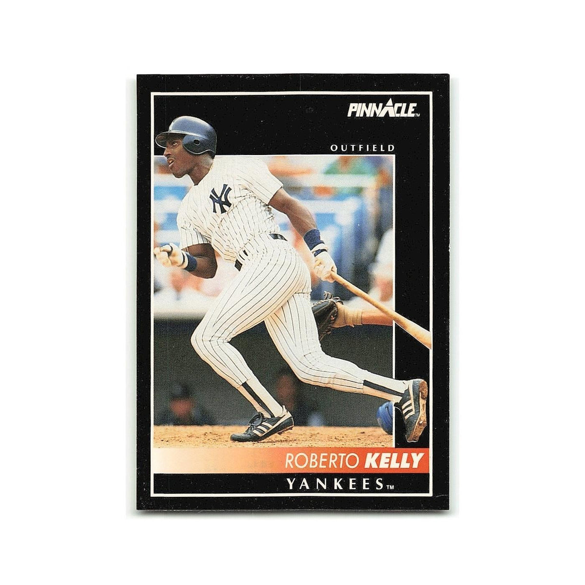 Roberto Kelly 1992 Pinnacle #114 New York Yankees Baseball Card NM