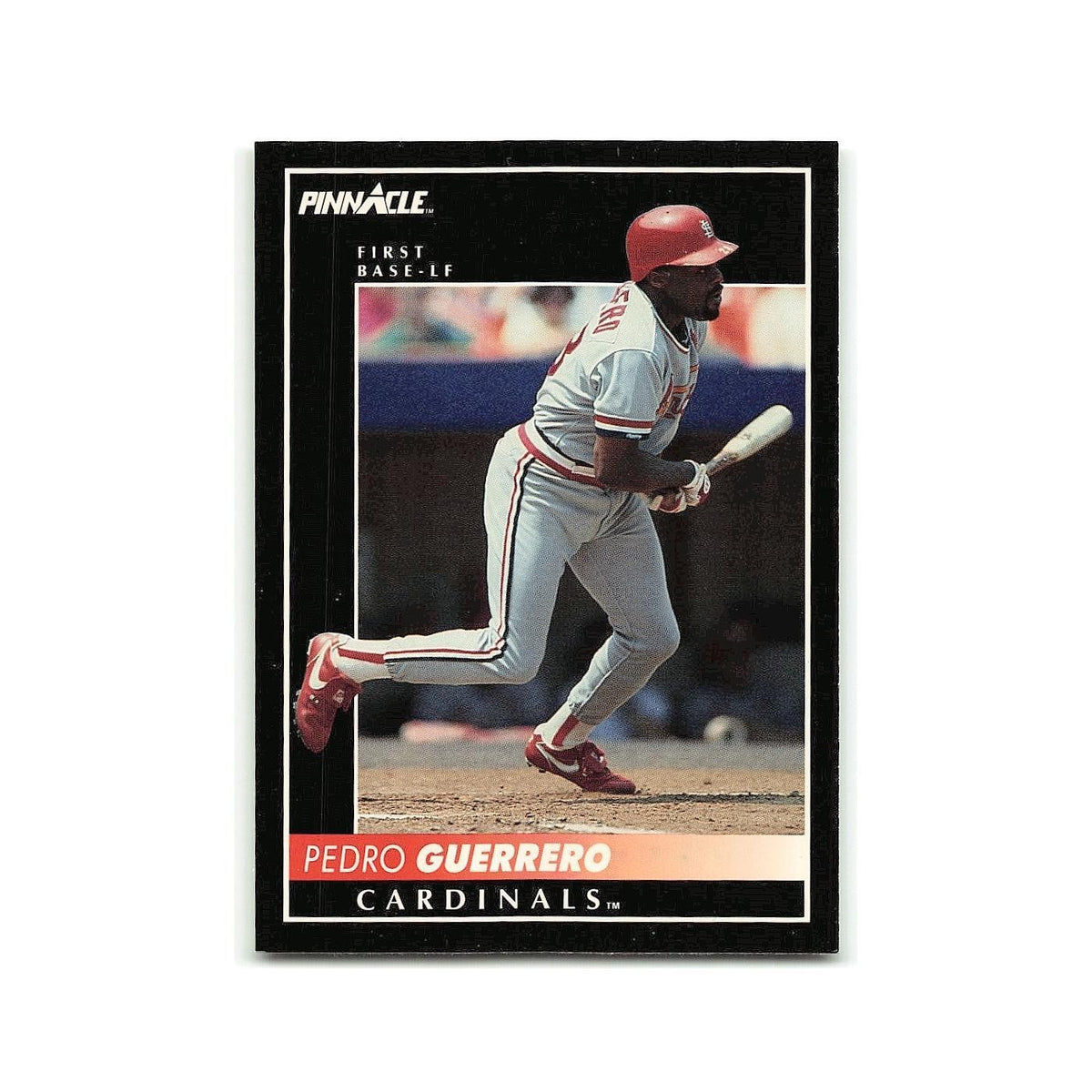 Pedro Guerrero 1992 Pinnacle #392 St. Louis Cardinals Baseball Card NM