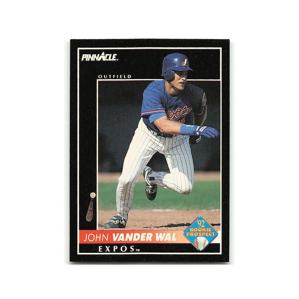 John Vander Wal Rookie 1992 Pinnacle #559 Montreal Expos Baseball Card NM