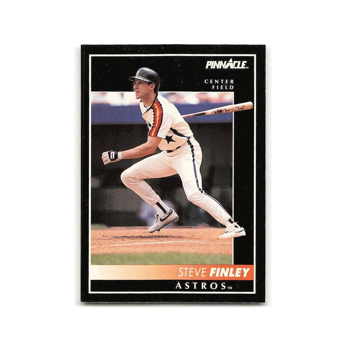 Steve Finley 1992 Pinnacle #19 Houston Astros Baseball Card NM