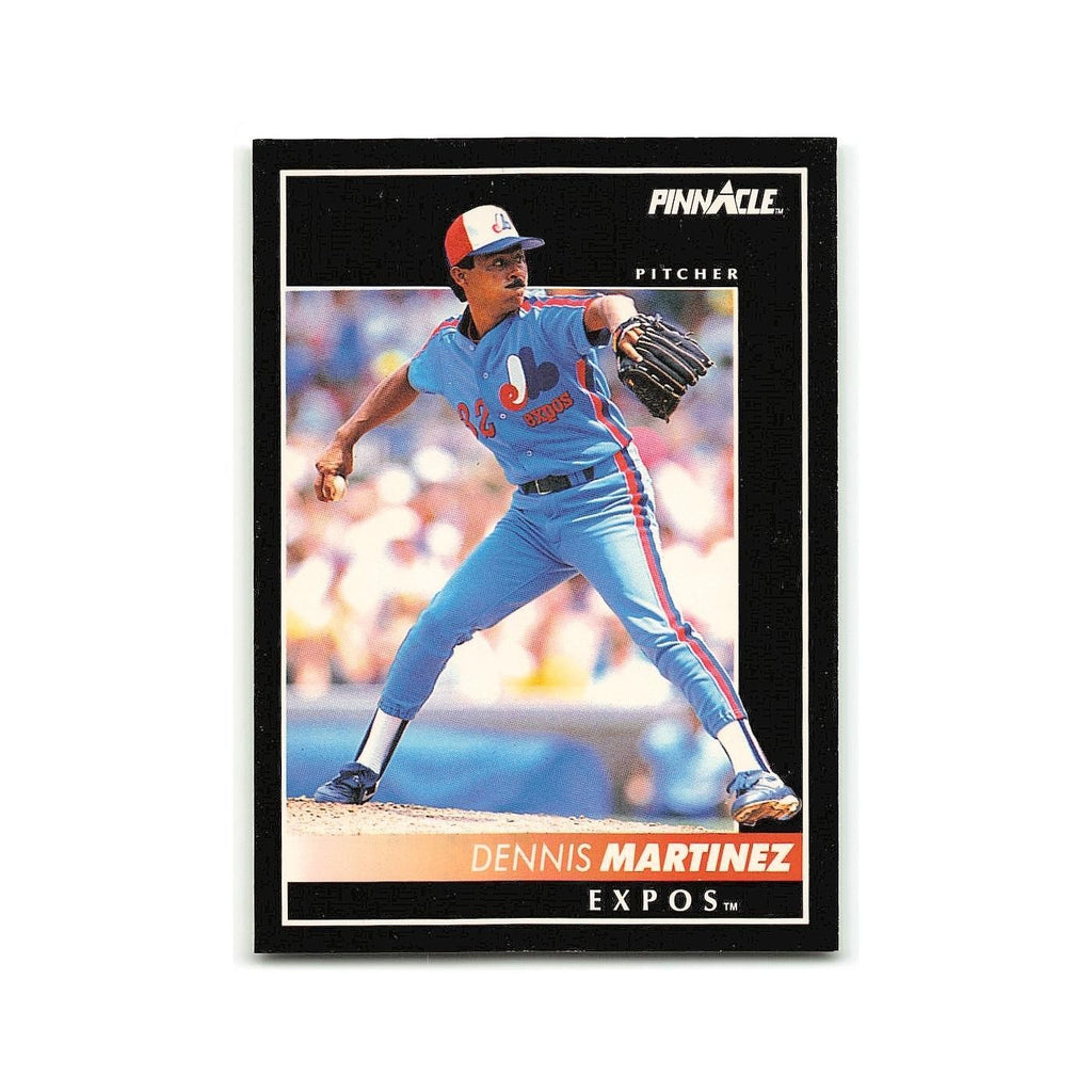 Dennis Martinez 1992 Pinnacle #77 Montreal Expos Baseball Card NM