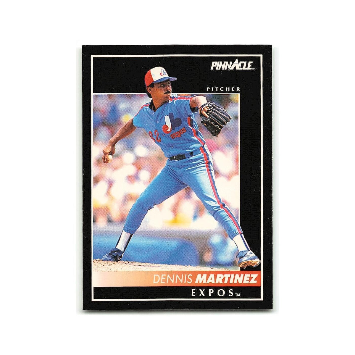 Dennis Martinez 1992 Pinnacle #77 Montreal Expos Baseball Card NM
