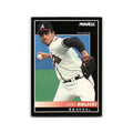 Mike Bielecki Rookie 1992 Pinnacle #566 Atlanta Braves Baseball Card NM