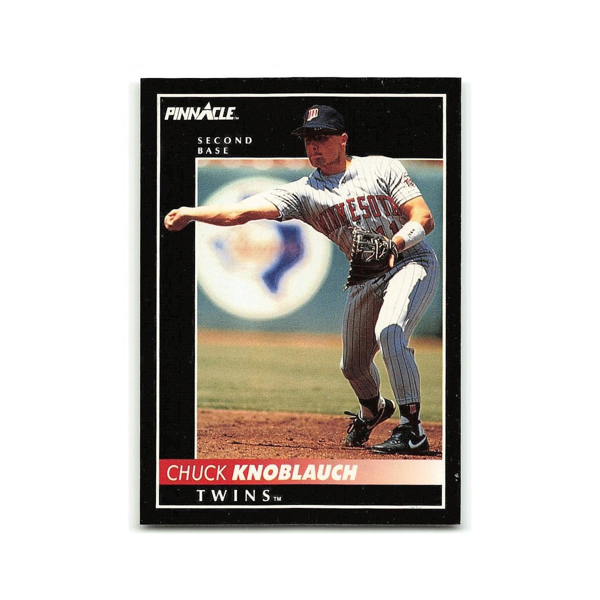 Chuck Knoblauch 1992 Pinnacle #119 Minnesota Twins Baseball Card NM