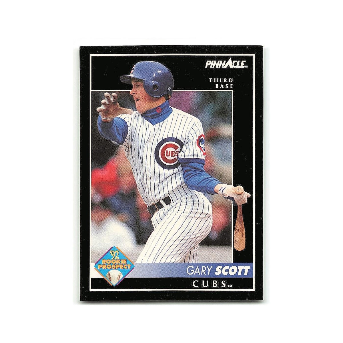 Gary Scott Rookie 1992 Pinnacle #269 Chicago Cubs Baseball Card NM