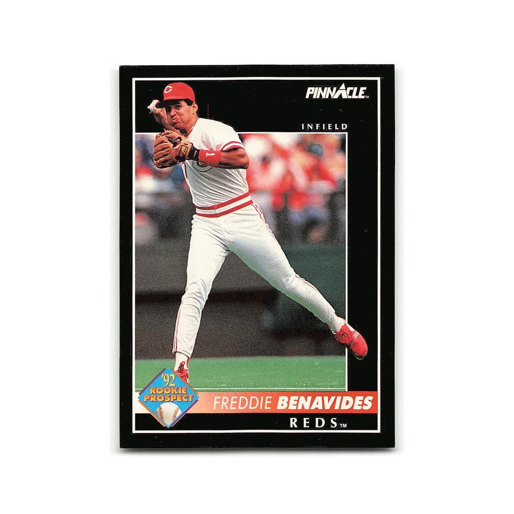 Freddie Benavides Rookie 1992 Pinnacle #278 Cincinnati Reds Baseball Card NM