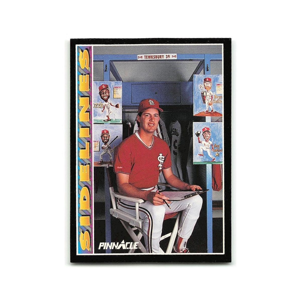 Bob Tewksbury 1992 Pinnacle #288 St. Louis Cardinals Baseball Card NM