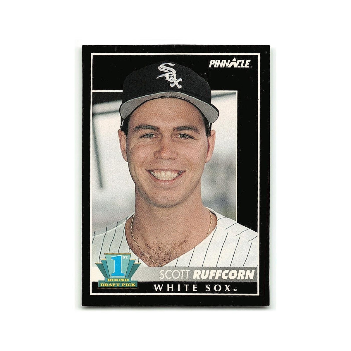 Scott Ruffcorn Rookie 1992 Pinnacle #300 Chicago White Sox Baseball Card NM