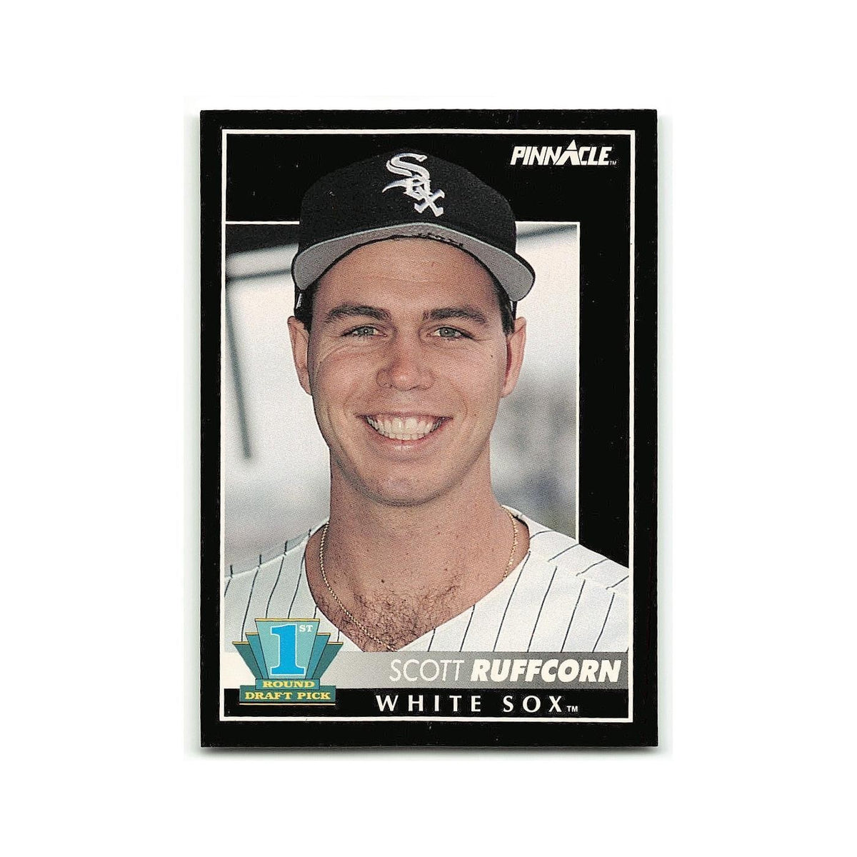 Scott Ruffcorn Rookie 1992 Pinnacle #300 Chicago White Sox Baseball Card NM