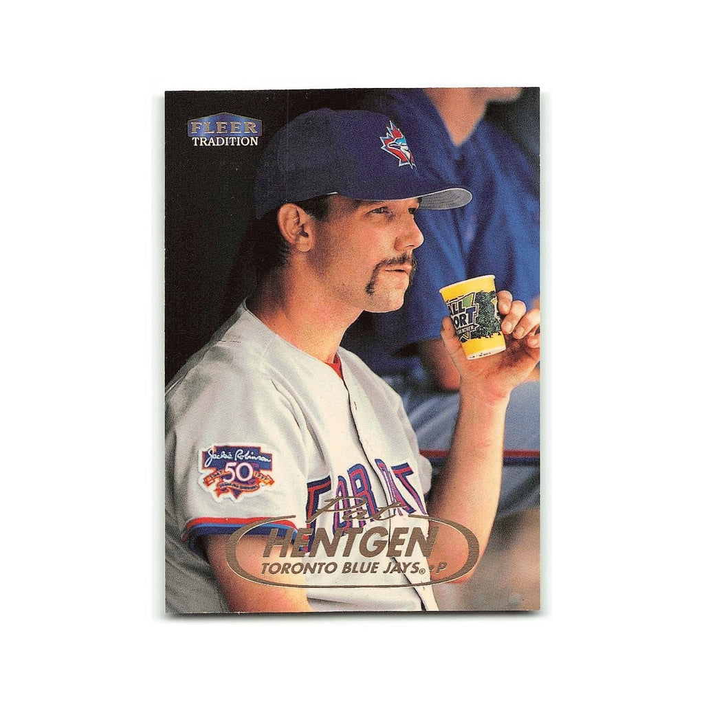 Pat Hentgen 1998 Fleer Tradition #101 Toronto Blue Jays Baseball Card NM
