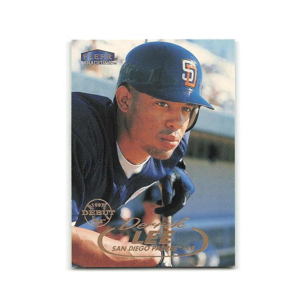 Derrek Lee 1998 Fleer Tradition #24 San Diego Padres Baseball Card NM